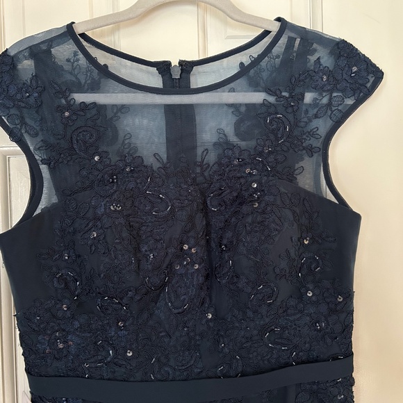 Navy AZAZIE Mother of the Bride Dress - Picture 4 of 7